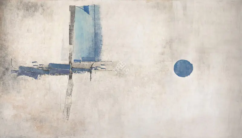 Gaitonde, V.S. (Artist). Untitled. Oil on canvas, 1960 | Painting | FineArts | 00641529