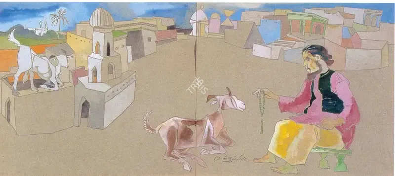 Goud, K. Laxma (Artist). Untitled, n.d. | Painting