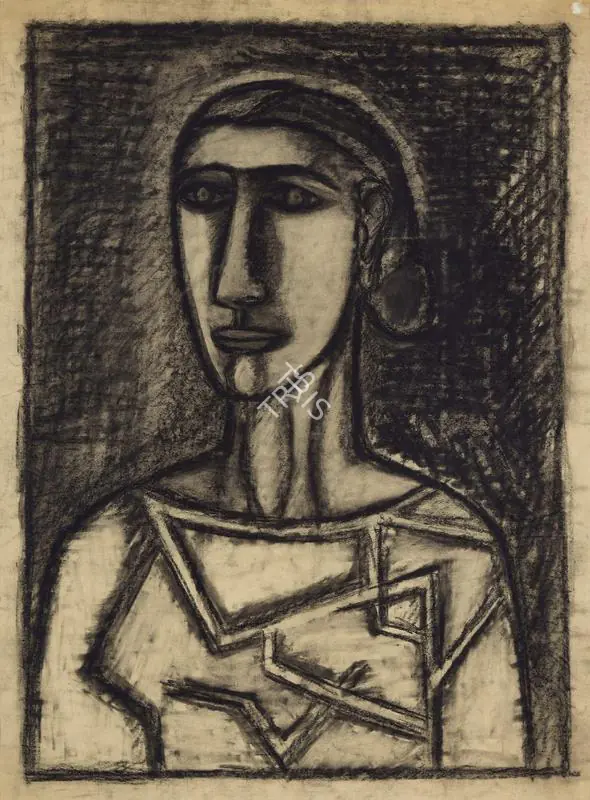 Padamsee, Akbar (Artist). Untitled, 1952-1953 | Painting
