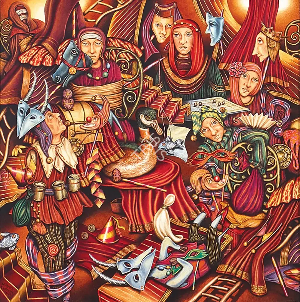 Cherian, Milburn (Artist). Untitled, 2007 | Painting