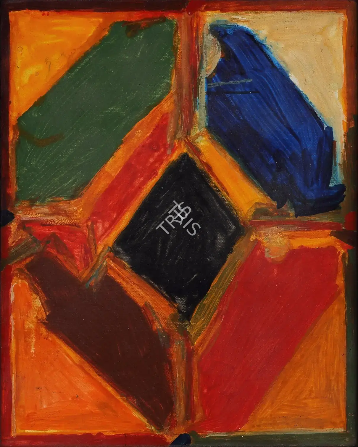 Raza, S.H. (Artist). Untitled, 1981-1982 | Painting