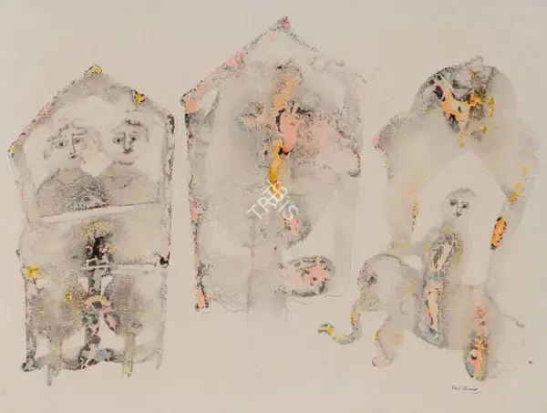 Burman, Sakti (Artist). Untitled. Watercolour on paper, c.1970 | Painting | FineArts | 00644968