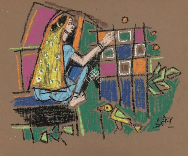 Husain, M.F. (Artist). Untitled, n.d. | Painting