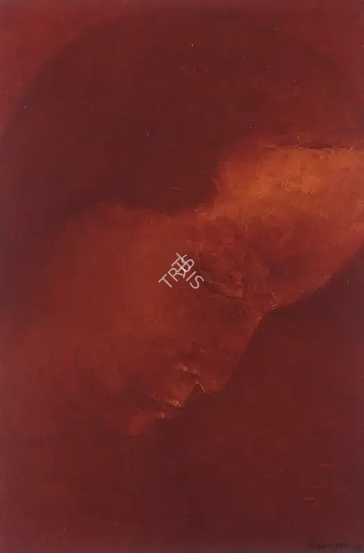 Padamsee, Akbar (Artist). Head VI, 1998 | Painting