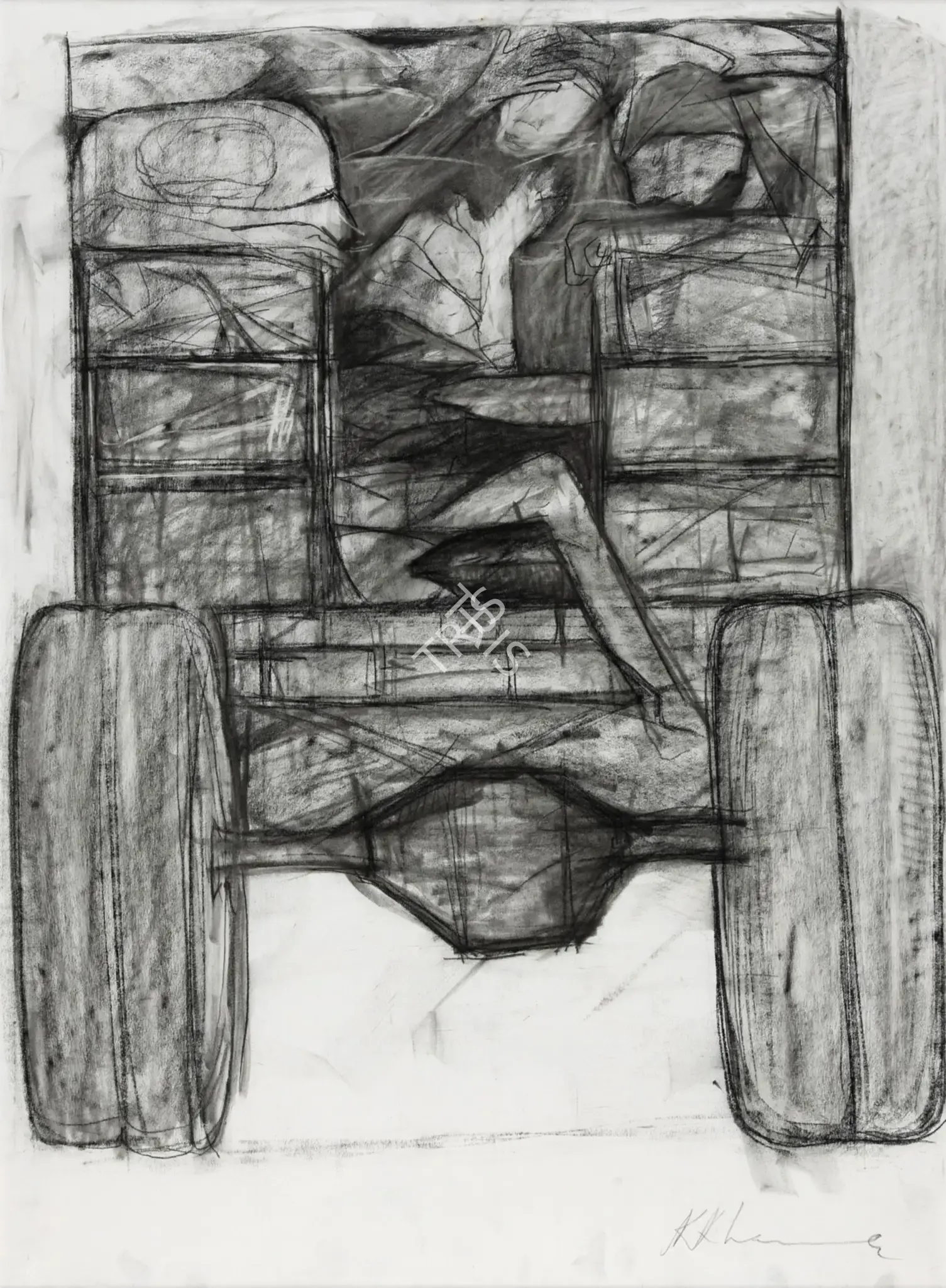 Khanna, Krishen (Artist). Untitled, n.d. | Drawing