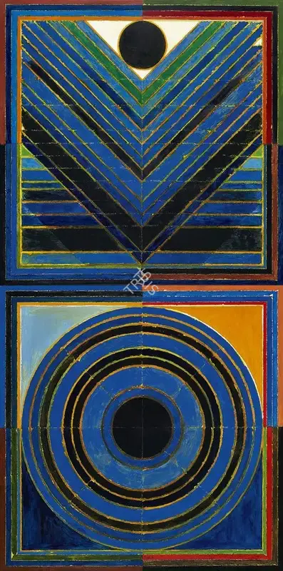 Raza, S.H. (Artist). Ankuran. Oil on canvas, 1992 | Painting | FineArts | 00641748