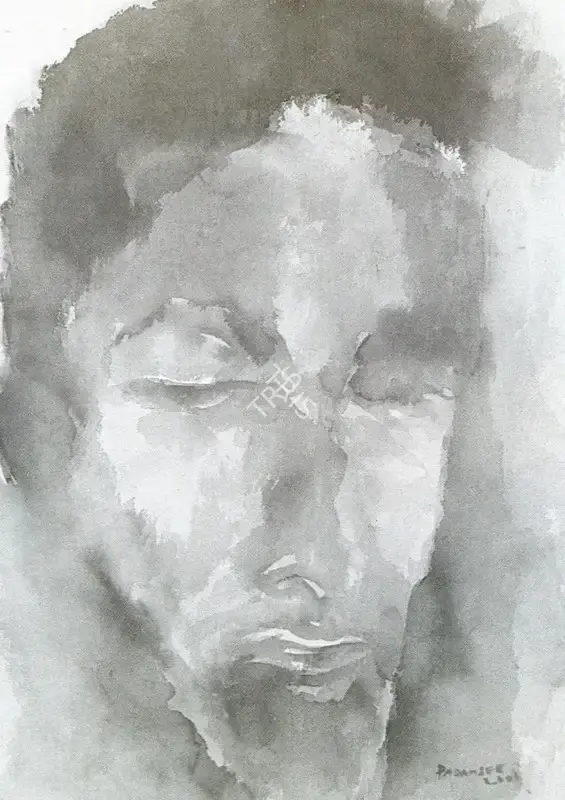 Padamsee, Akbar (Artist). Head, 2001 | Painting