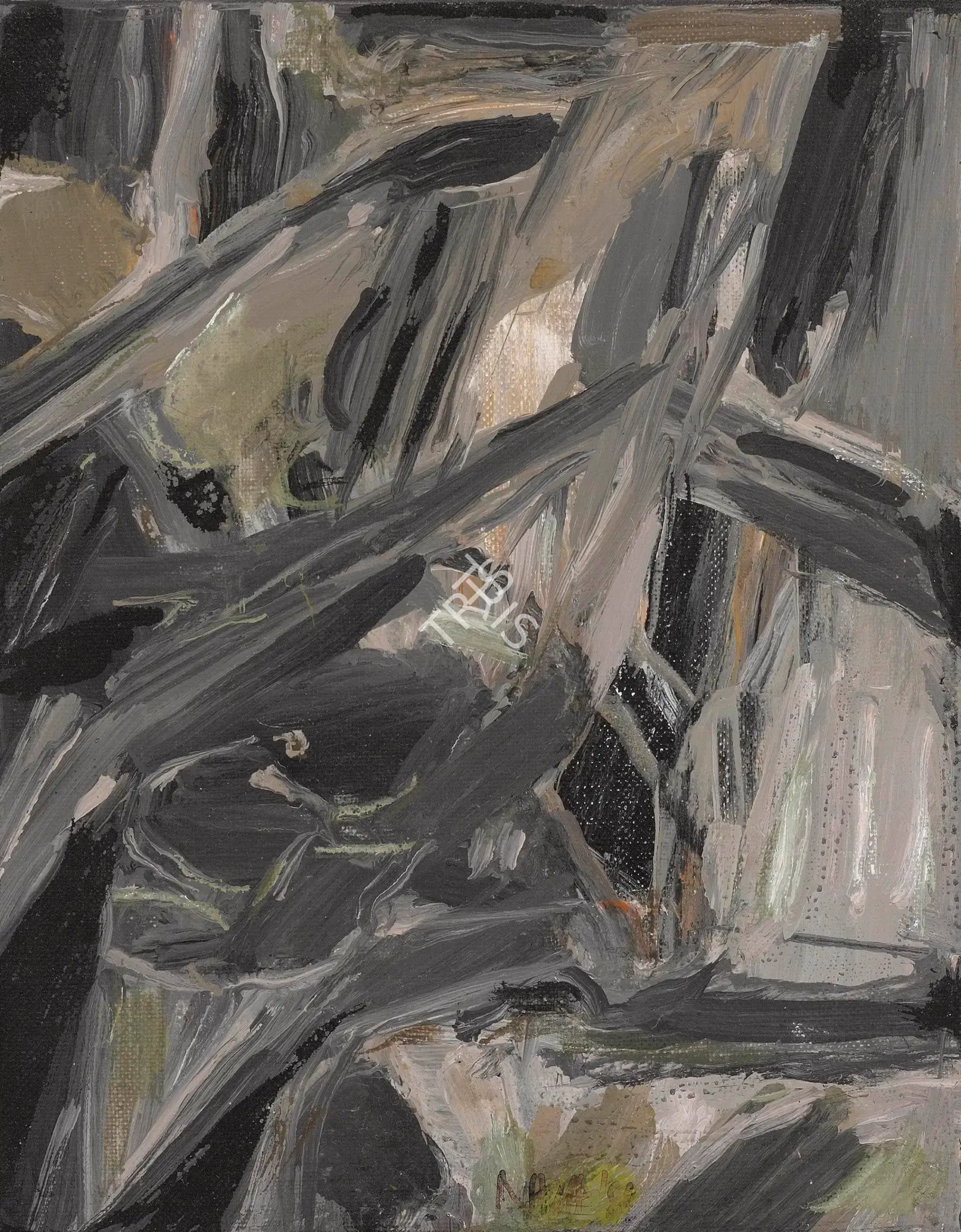 Raza, S.H. (Artist). Untitled, 1981 | Painting