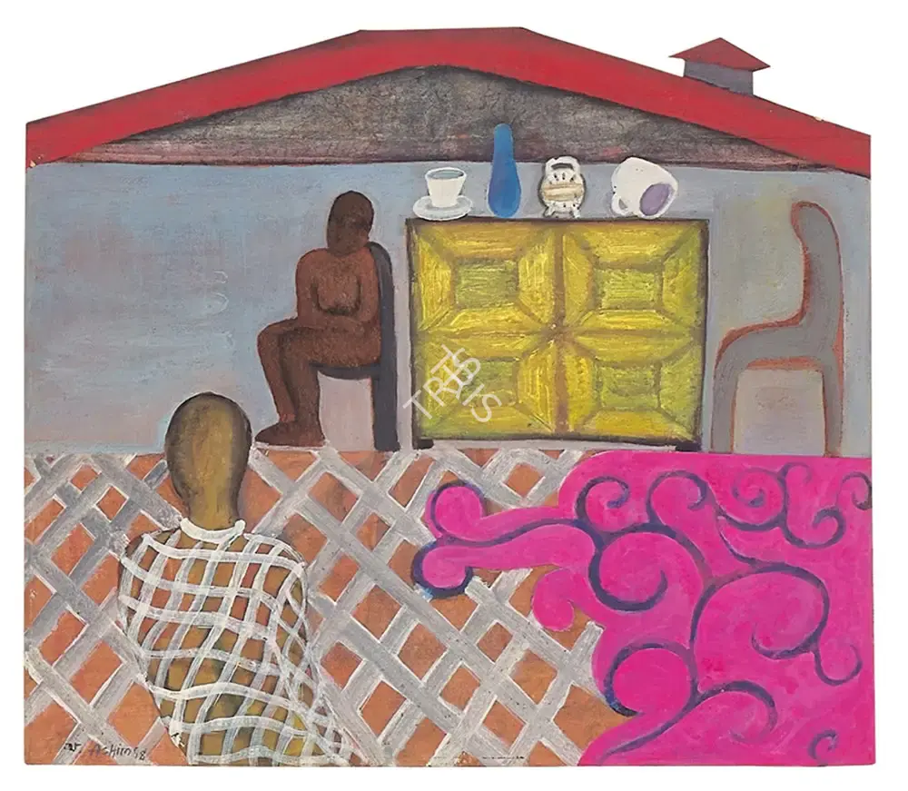 Purkayastha, Ashim (Artist). Untitled, 1998 | Painting