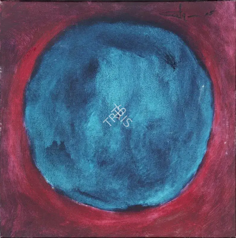 Gulgee, Ismail (Artist). Untitled (Nukta). Oil on canvas, 2005 | Painting | FineArts | 00331990