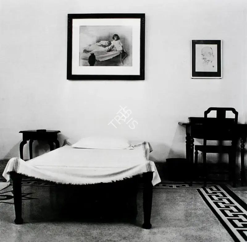 Singh, Dayanita (Artist). Gandhi's Room, Anand Bhavan, Allahabad, 2000 | Print