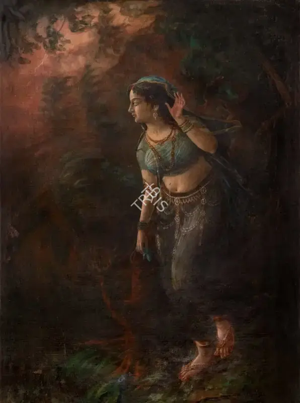 Bandyopadhyay, Sital Chandra (Artist). Untitled, 1930 | Painting