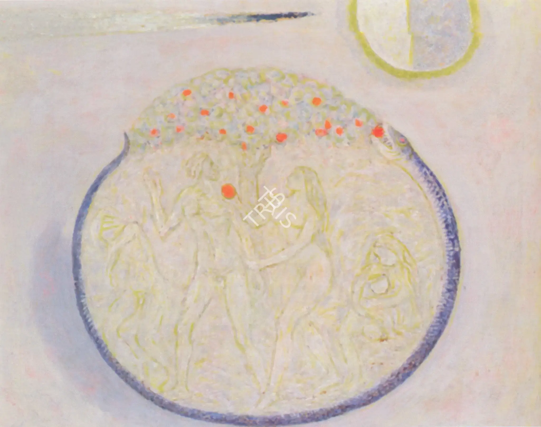 Hebbar, K.K. (Artist). Rocket To The Moon, 1989 | Painting