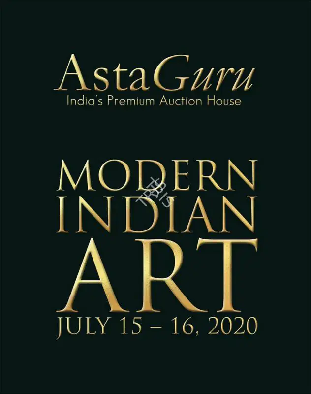 Asta Guru (Auction House). Modern Indian Art. 16 July 2020, Online | Auction Catalogue | EconomicsArt | 00862352