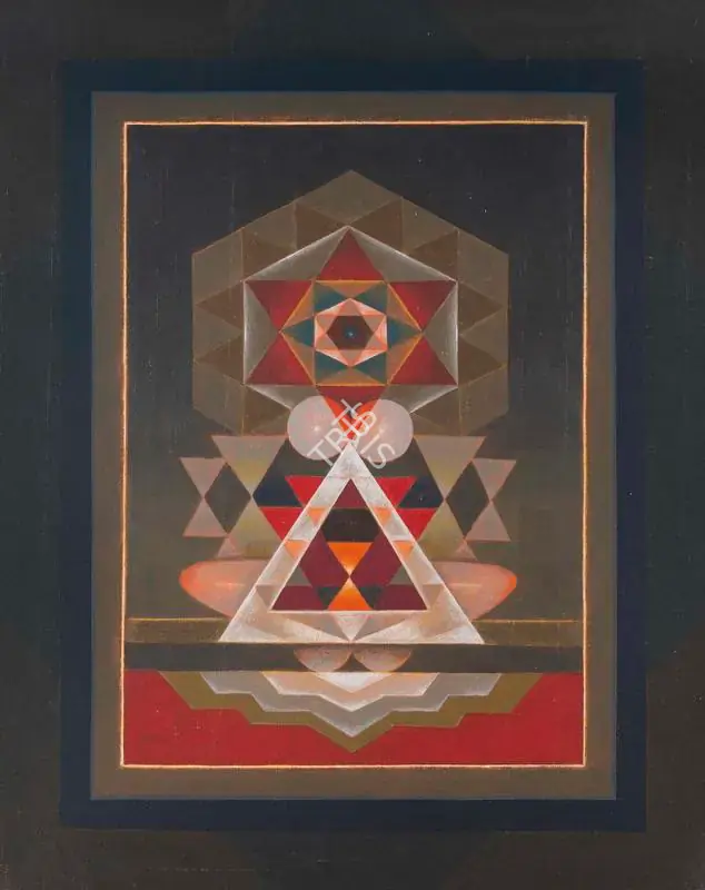 Santosh, G.R. (Artist). Yantra, 1984 | Painting