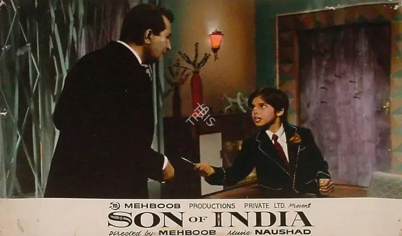 Mehboob (Producer), Son Of India, 1962 | Lobby Card | CinemaEducation | 00828075