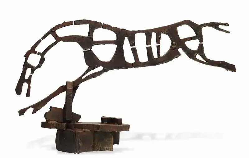 Vithal, B. (Artist). Untitled (Horses). Iron, n.d. | Sculpture | FineArts | 00646452