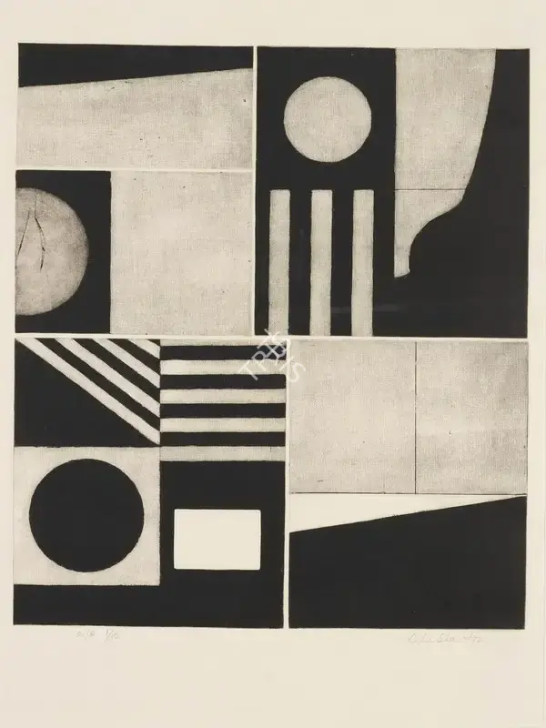 Shaw, Lalu Prasad (Artist). Untitled, 1972 | Graphic Art