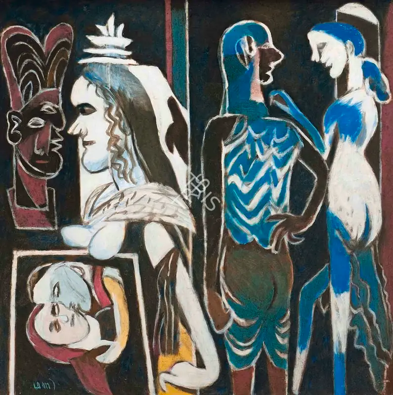 Subramanyan, K.G. (Artist). Untitled, n.d. | Painting