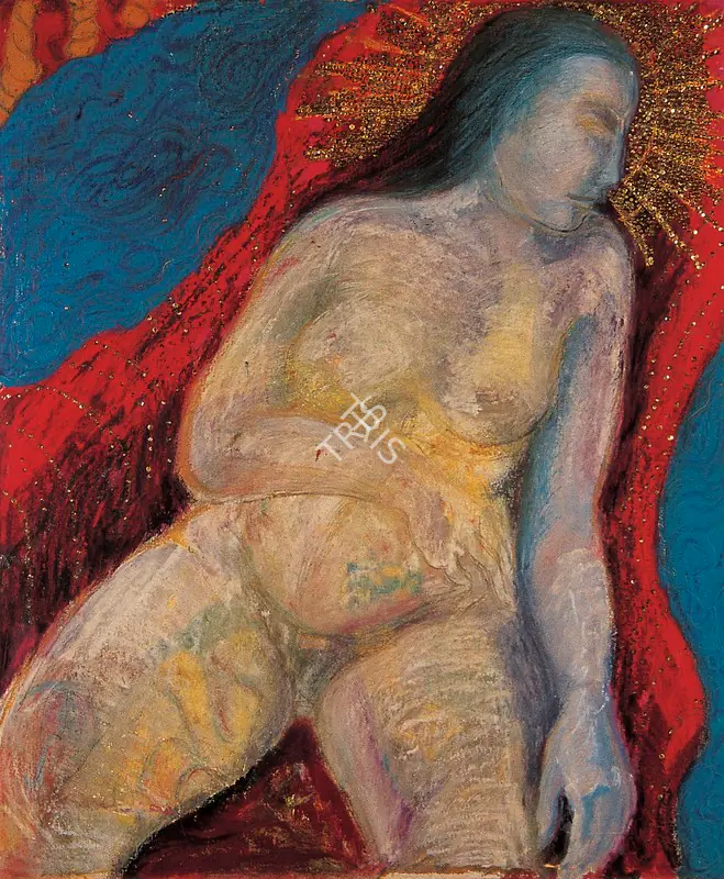 Oshidar, Simeen (Artist). Untitled, 2000 | Painting