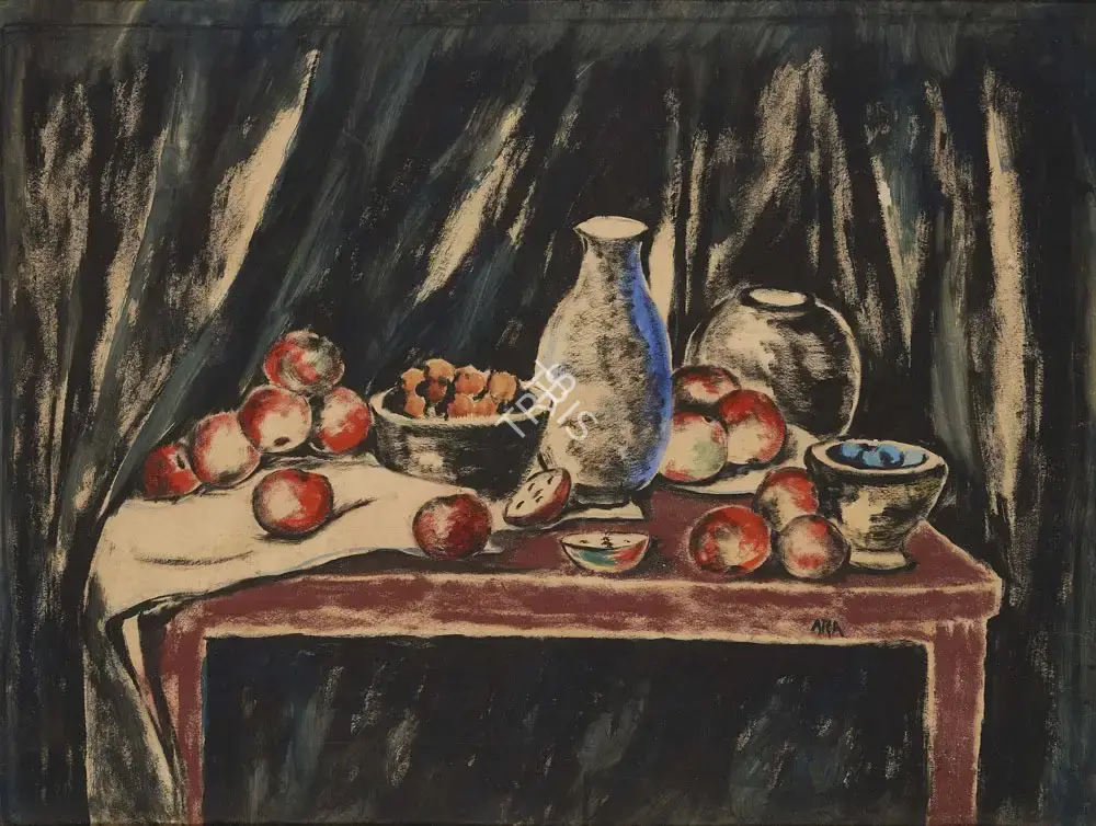 Ara, K.H. (Artist). Still Life, c.1950s | Painting