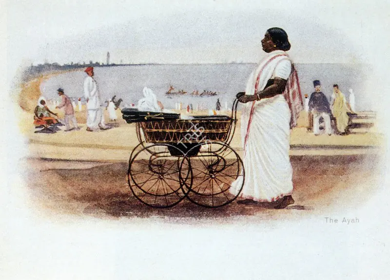 Dhurandhar, M.V. (Artist). The Ayah, Circa 1905 | Painting
