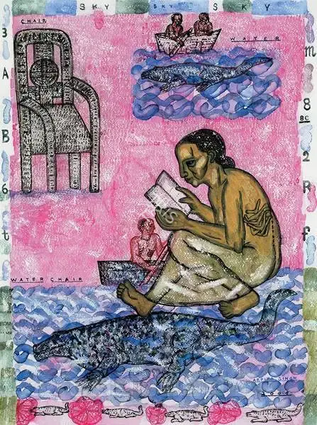 Singh, Arpita (Artist). Water Chair, 2006 | Painting