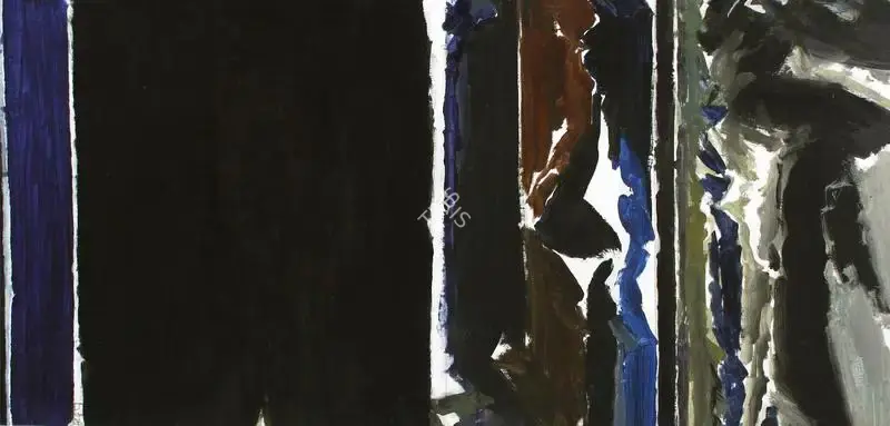 Raza, S.H. (Artist). Landscape. Acrylic on canvas, 2006 | Painting | FineArts | 00897447