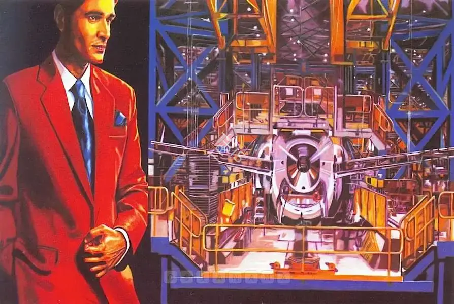 Sharma, Amarnath (Artist). A Capitlaist, 2007 | Painting
