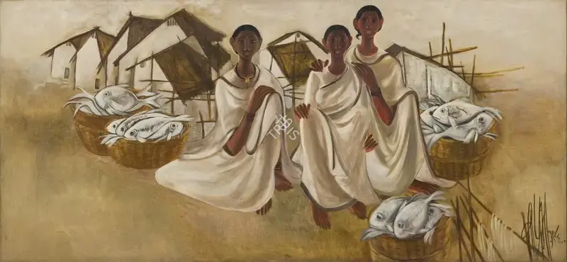Prabha, B. (Artist). Untitled, 1986 | Painting