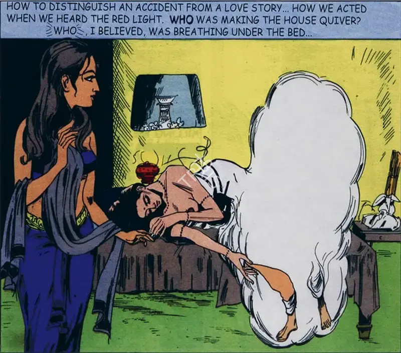 Ganesh, Chitra (Artist). Under the Bed (from Tales of Amnesia), 2002 | Print