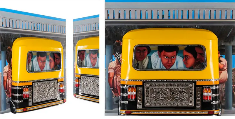 Mohapatra, Jagannath (Artist). Untitled (Rickshow), 2011 | Sculpture