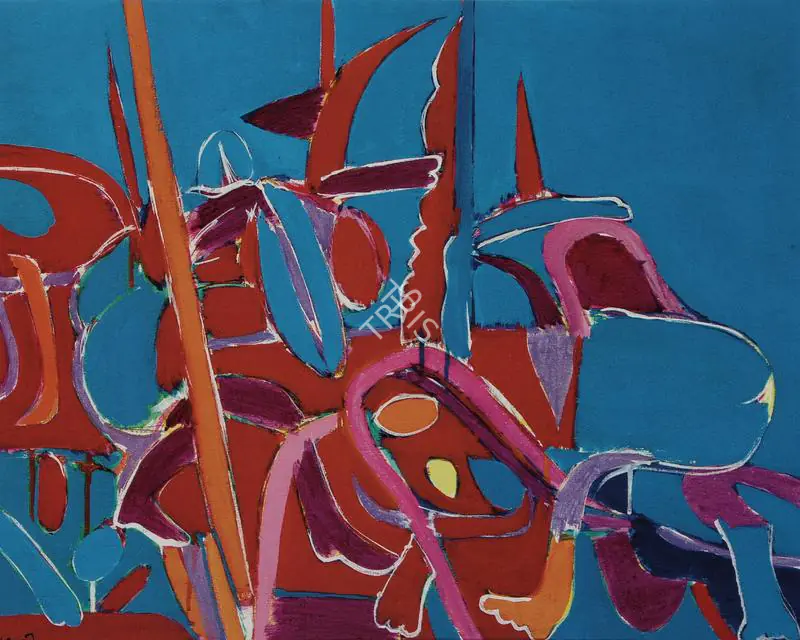 Subramanyan, K.G. (Artist). Untitled, n.d. | Painting