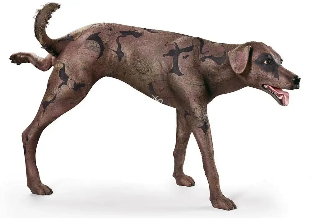 Panda, Jagannath (Artist). Dog, n.d. | Sculpture