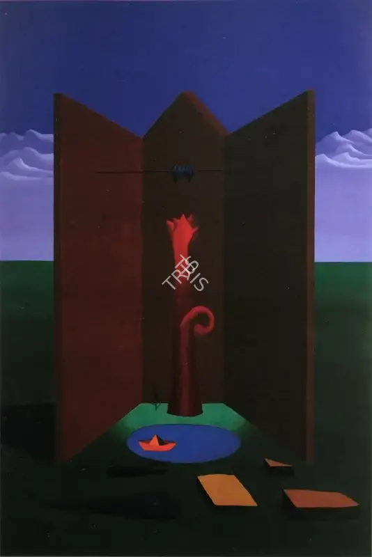 Prasad, Babu Eshwar (Artist). Untitled. Acrylic on paper, n.d. | Painting | FineArts | 00898346