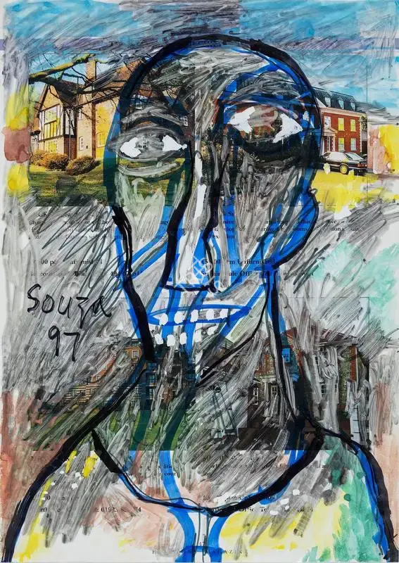 Souza, F.N. (Artist). Untitled, 1997 | Painting