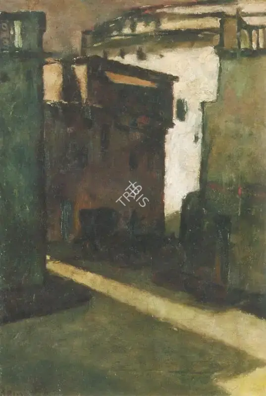 Arya, Badri Nath (Artist). Gharonde, 1980 | Painting