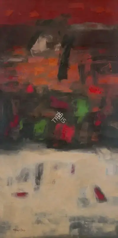 Adimoolam, K.M. (Artist). Untitled. Oil on canvas, 2006 | Painting | FineArts | 00331119