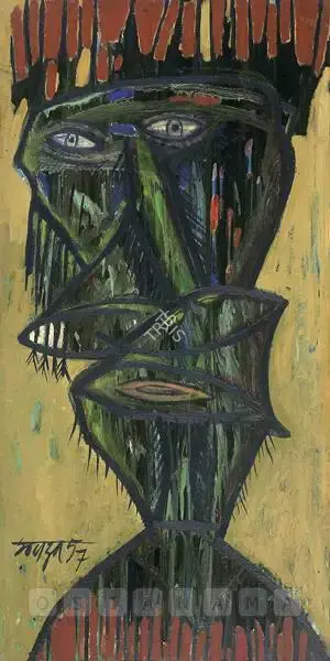 Souza, F.N. (Artist). Emperor, 1957 | Painting