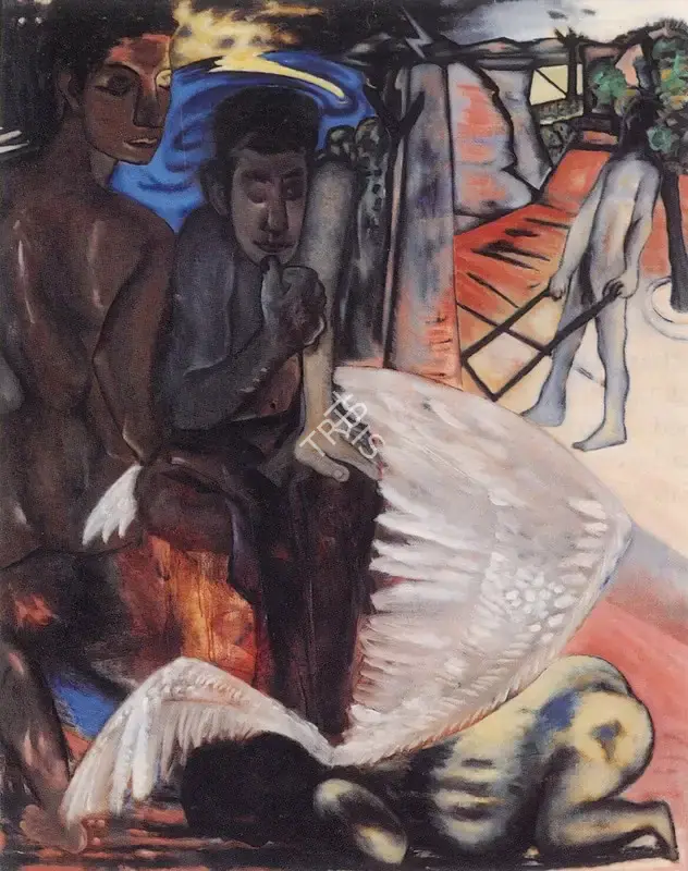 Nair, Surendran (Artist). Untitled. Acrylic on canvas, 1991 | Painting  | 00877125