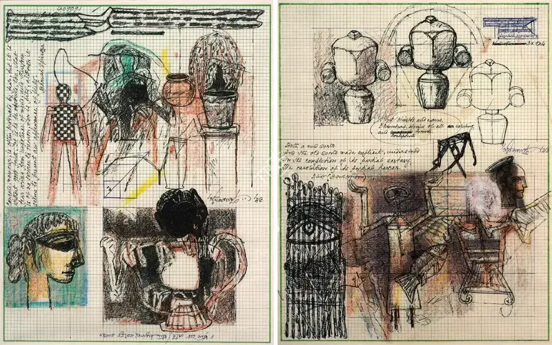 Pyne, Ganesh (Artist). Untitled, 1995 | Drawing