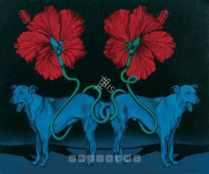E., Gurusiddappa G. (Artist). Season Of Love. Acrylic on canvas, 2005 | Painting | FineArts | 00756909