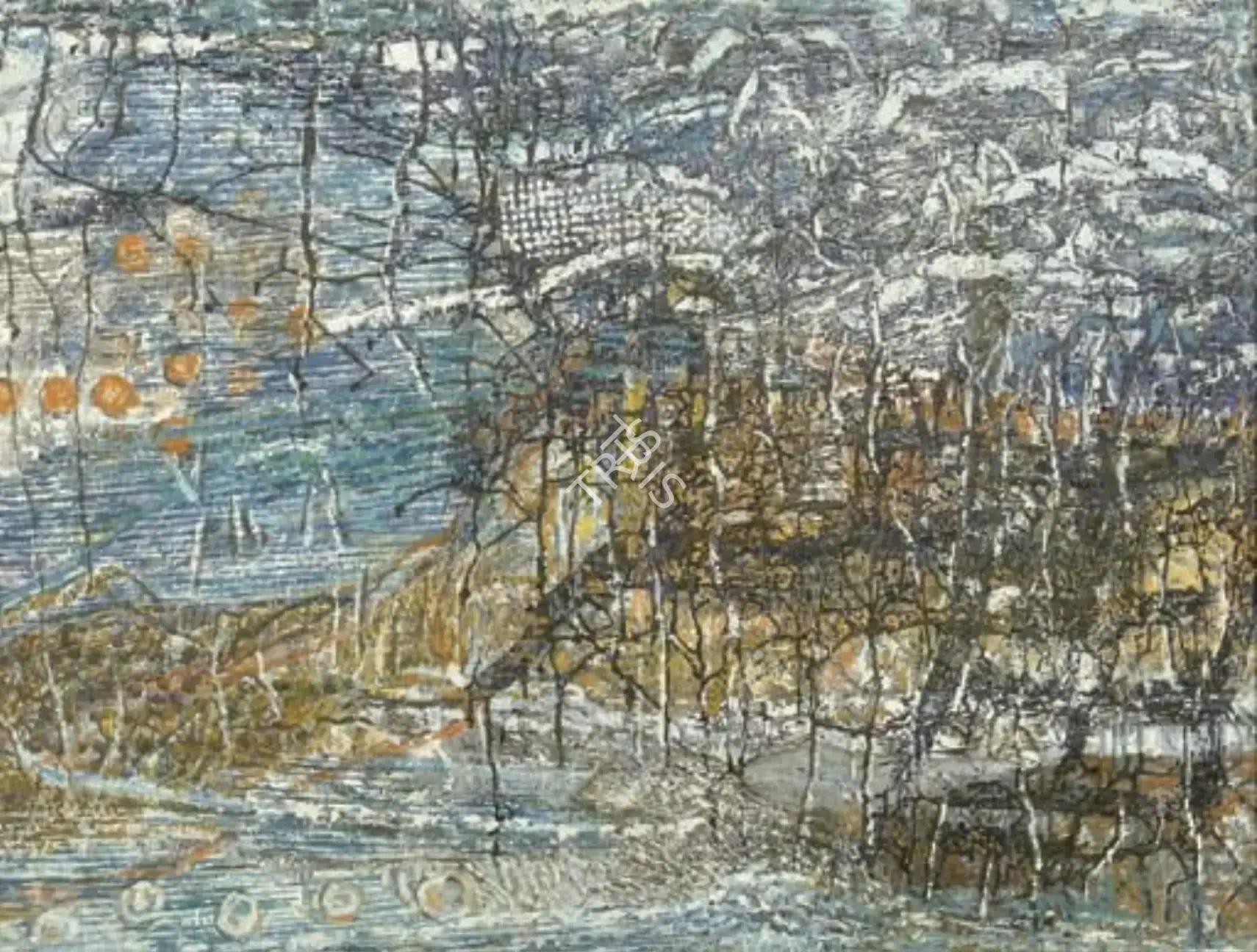 Chakravarty, Jayashree (Artist). Untitled. Acrylic on canvas, 1999-2000 | Painting | FineArts | 00598932
