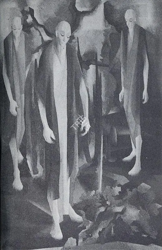 Sabavala, Jehangir (Artist). The Sorrowing Men. 1974 | Art Heritage 7, 1987-1988 | Painting | FineArts | 00530246