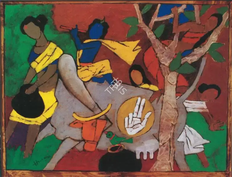 Husain, M.F. (Artist). Untitled, n.d. | Painting