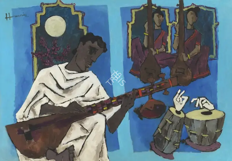 Husain, M.F. (Artist). Untitled, n.d. | Painting