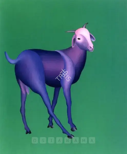 Bawa, Manjit (Artist). Untitled (Goat), n.d. | Painting