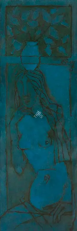 Husain, M.F. (Artist). Untitled. Oil on canvas, n.d. | Painting | FineArts | 00645892
