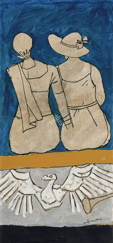 Husain, M.F. (Artist). OPCE 20, 2004 | Painting