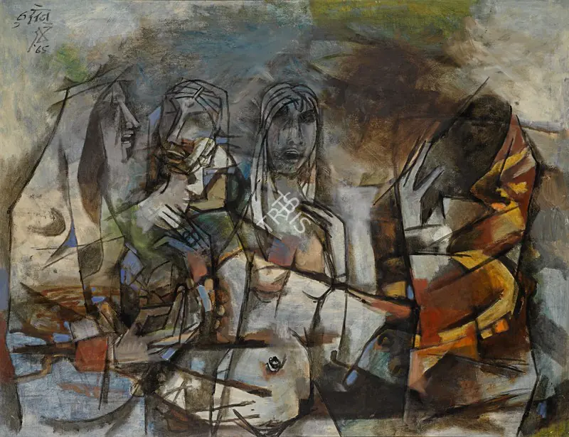Husain, M.F. (Artist). Untitled, 1965 | Painting